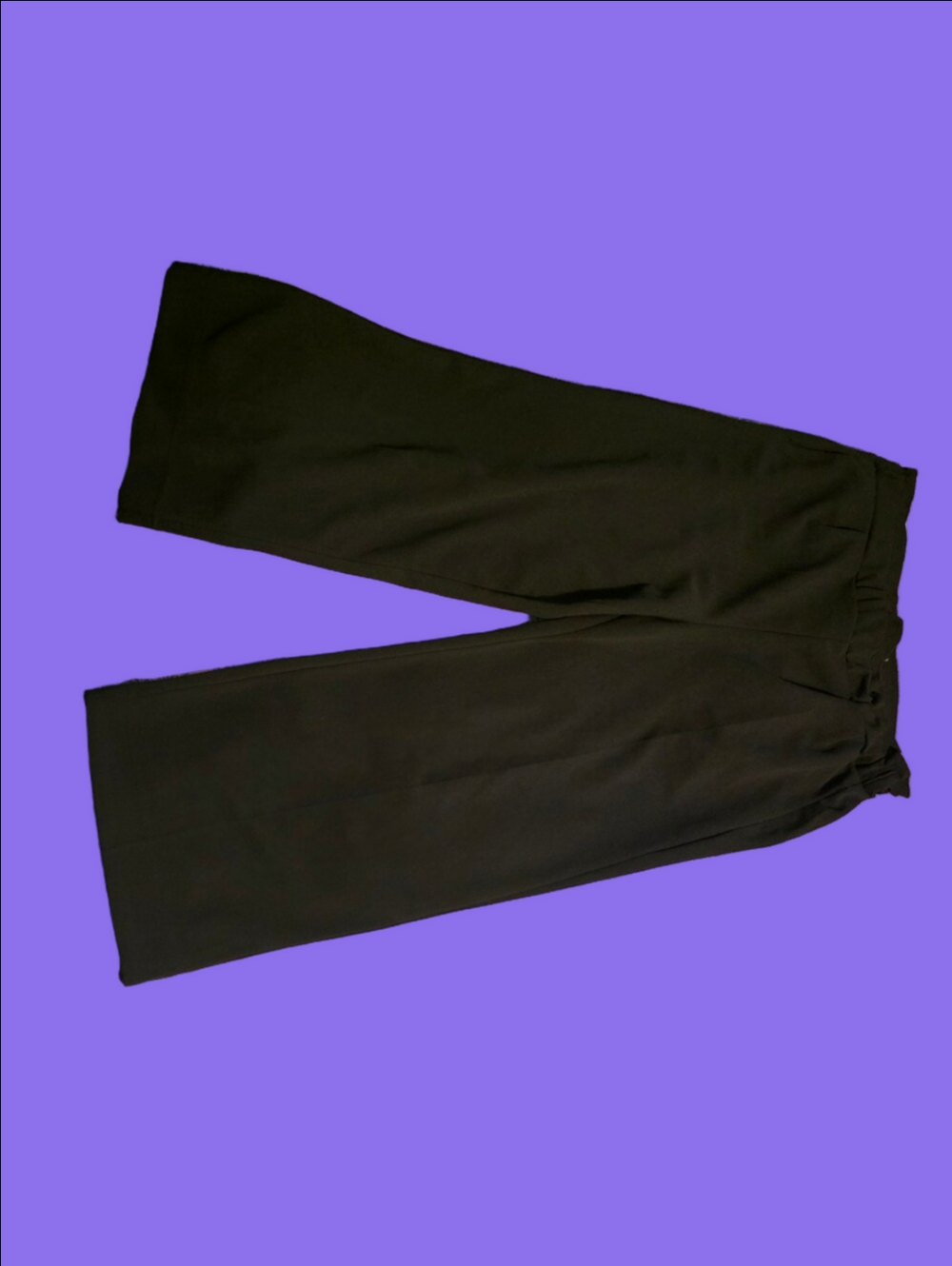 4/$25 Deal! Black Wide-Leg Pull-On Pants for Women